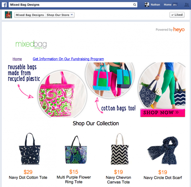 Case Study How Mixed Bag Designs Chose to Sell on Facebook Pages